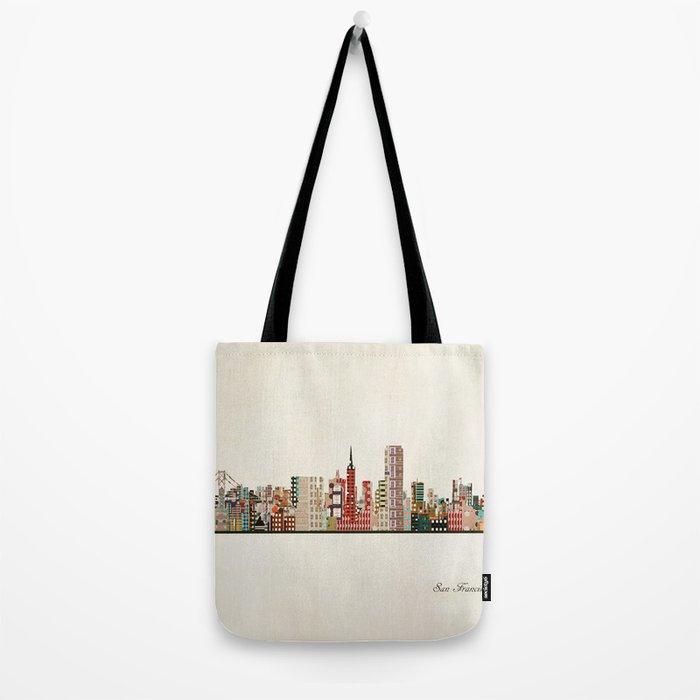 san francisco california Tote Bag Gallery Image 2