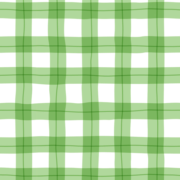 Green geometric plaid gingham pattern Coffee Mug Gallery Image 2