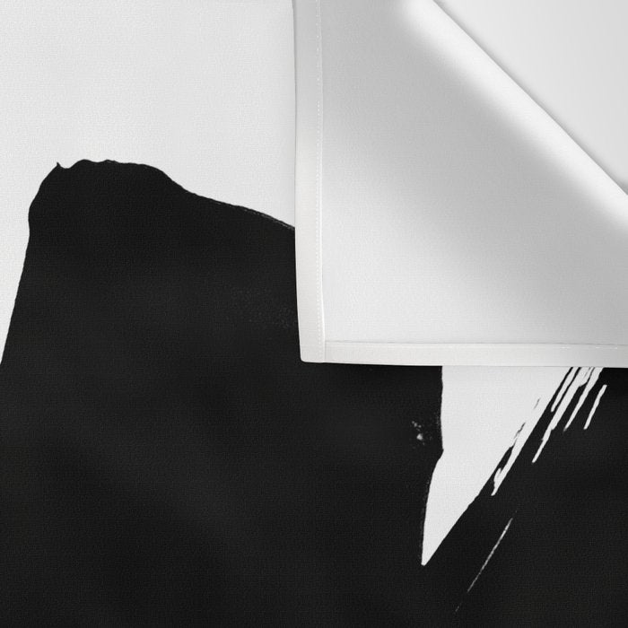 Monochrome Ink 02 Wall Tapestry Gallery Image 3