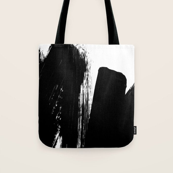 Monochrome Ink 02 Tote Bag Gallery Image 1