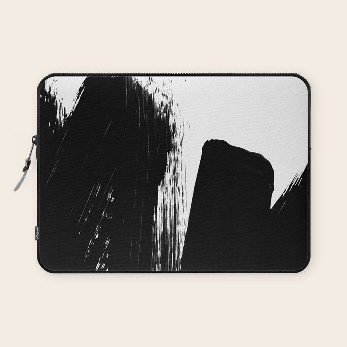 Monochrome Ink 02 Laptop Sleeve Gallery Image 1