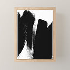 Monochrome Ink 02 Mini Art Print Gallery Image 1