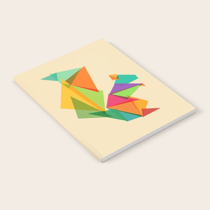 Fractal geometric Squirrel Notebook Gallery Image 1