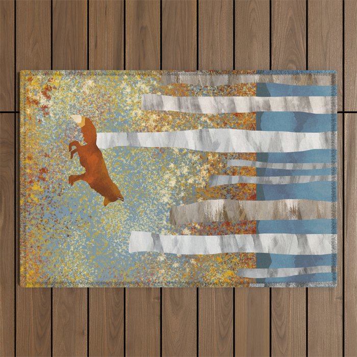 Autumn Fox Outdoor Rug Gallery Image 1
