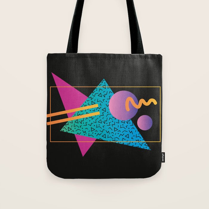 Memphis Pattern 24 - 80s / 90s Retro Tote Bag Gallery Image 1