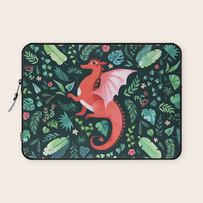 Tropical Dragon Laptop Sleeve Gallery Image 1