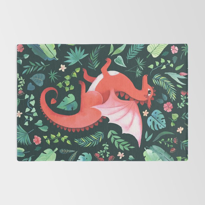 Tropical Dragon Rug Gallery Image 2