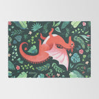 Tropical Dragon Rug Gallery Image 2