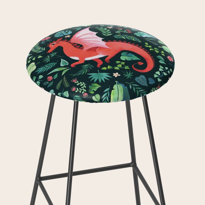 Tropical Dragon Stool Gallery Image 2