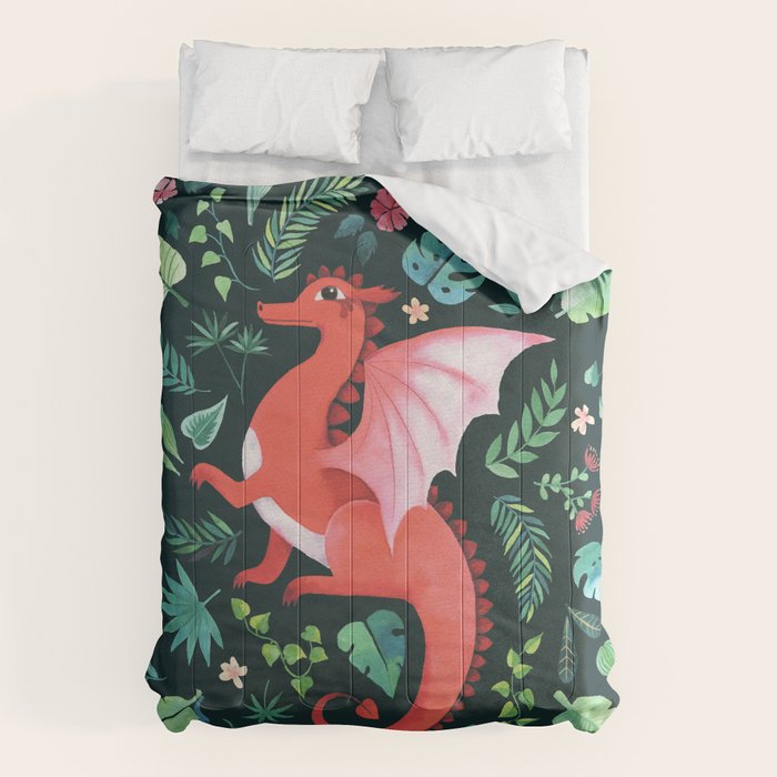 Tropical Dragon Comforter Gallery Image 6