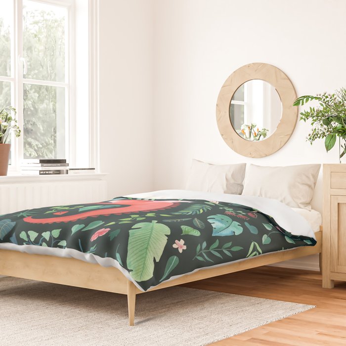 Tropical Dragon Duvet Cover Gallery Image 2