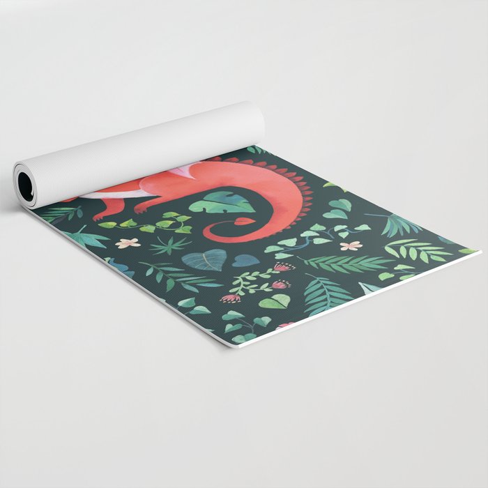Tropical Dragon Yoga Mat Gallery Image 2