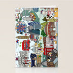 The Queen's London Day Out Stationery Card Gallery Image 2