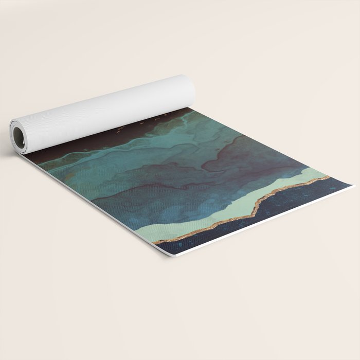 Indigo Mountains Yoga Mat Gallery Image 2