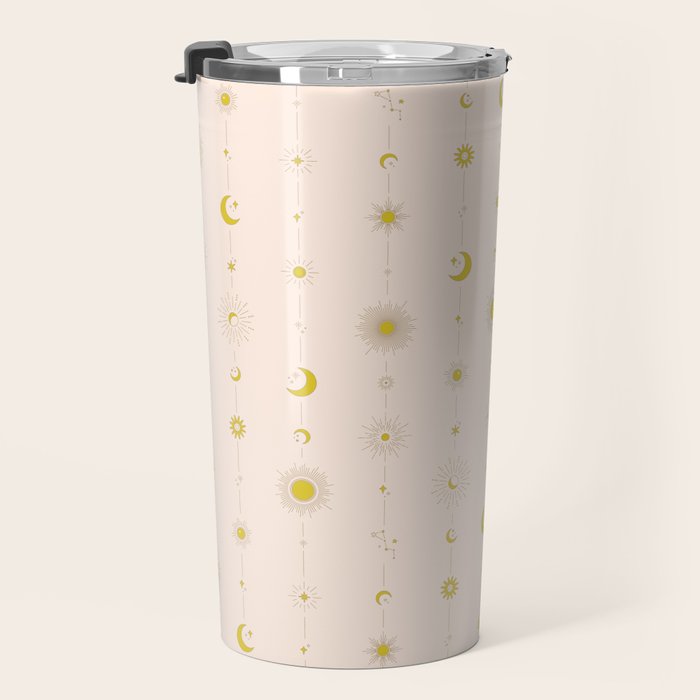 Sweet Celestial Stripes Travel Mug Gallery Image 3