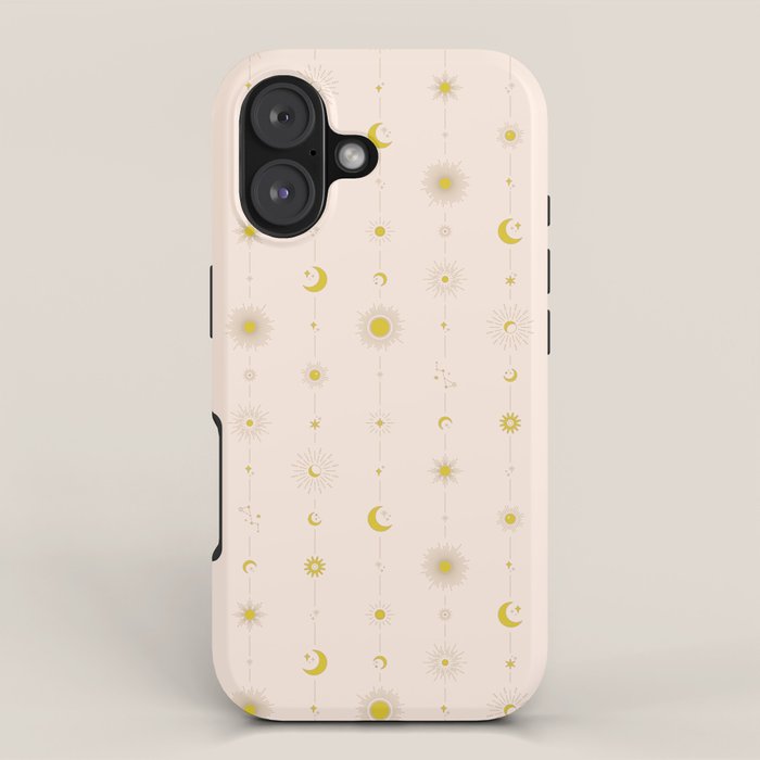 Sweet Celestial Stripes iPhone Case Gallery Image 1