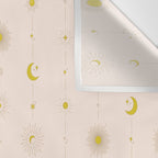 Sweet Celestial Stripes Wall Tapestry Gallery Image 3