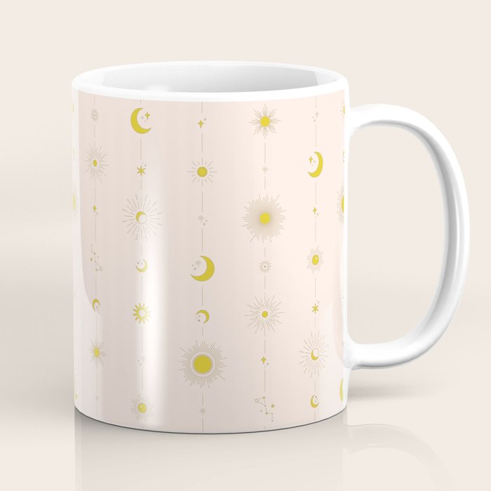 Sweet Celestial Stripes Coffee Mug Gallery Image 1