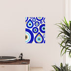 Evil Eye Charms on White Poster Gallery Image 2