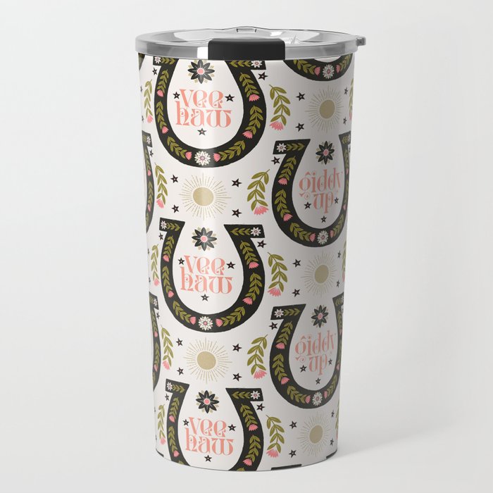 Yee Haw Horseshoe Travel Mug Gallery Image 1