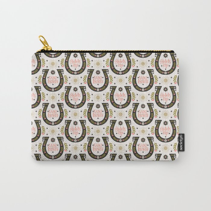 Yee Haw Horseshoe Carry All Pouch Gallery Image 1