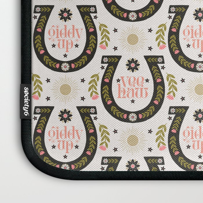 Yee Haw Horseshoe Laptop Sleeve Gallery Image 3