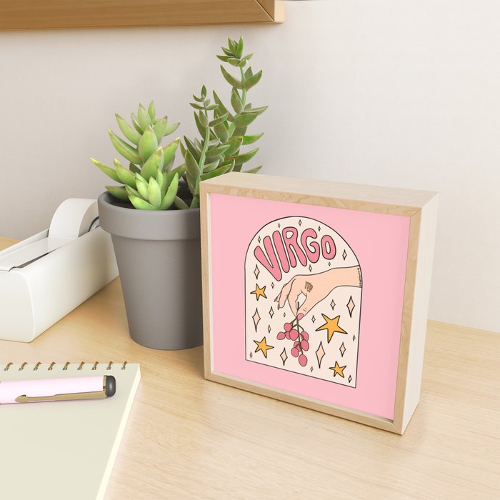 Virgo Lychee Mini Art Print Gallery Image 2