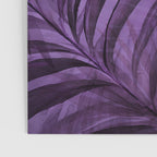 Lush Tropical Midnight Garden Purple Palm Grove  Poster Gallery Image 3