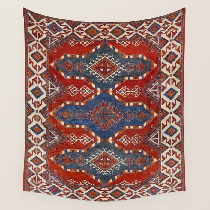 Night Navy Shards  Wall Tapestry Gallery Image 4