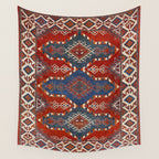 Night Navy Shards  Wall Tapestry Gallery Image 4