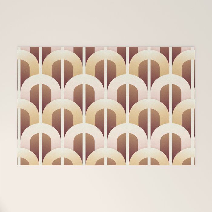 Yellow brown gate Welcome Mat Gallery Image 1