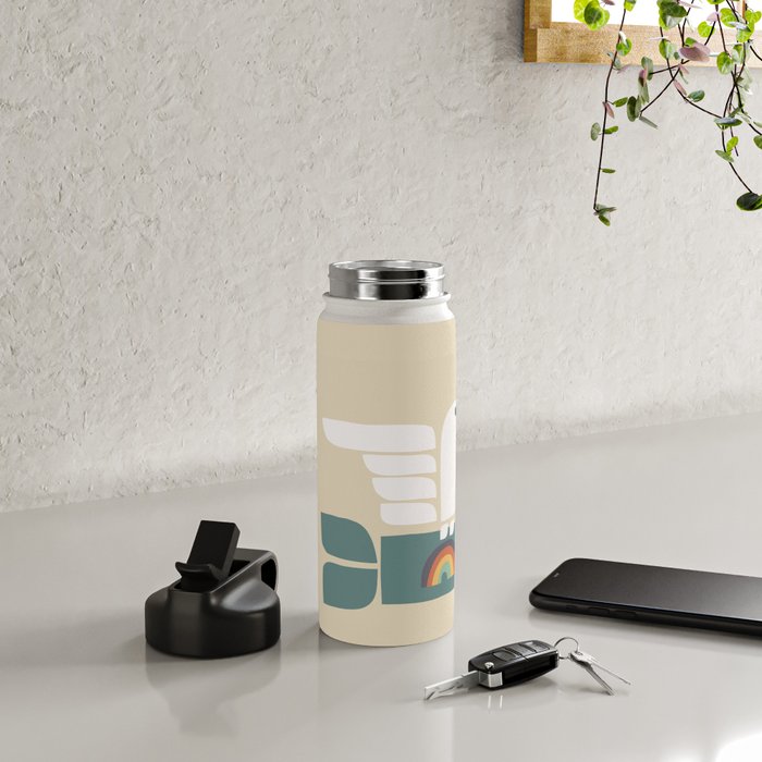 Peace dove and rainbow bomb Water Bottle Gallery Image 5