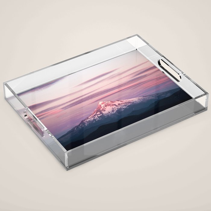 Mount Hood IV Acrylic Tray Gallery Image 1