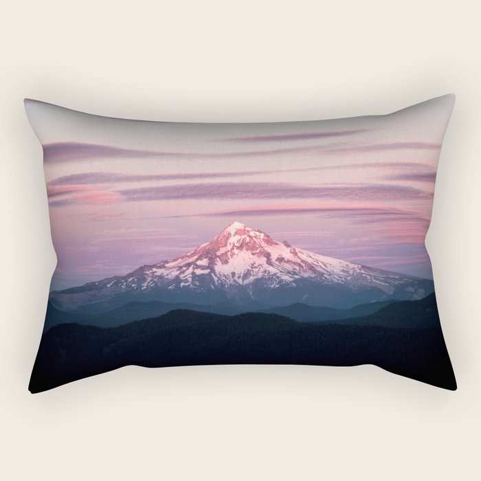 Mount Hood IV Rectangular Pillow Gallery Image 2