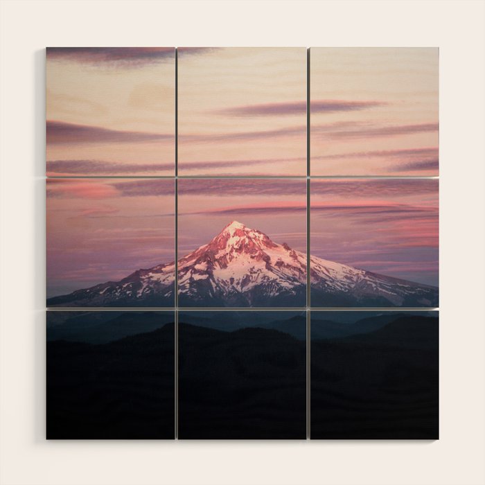 Mount Hood IV Wood Wall Art Gallery Image 1