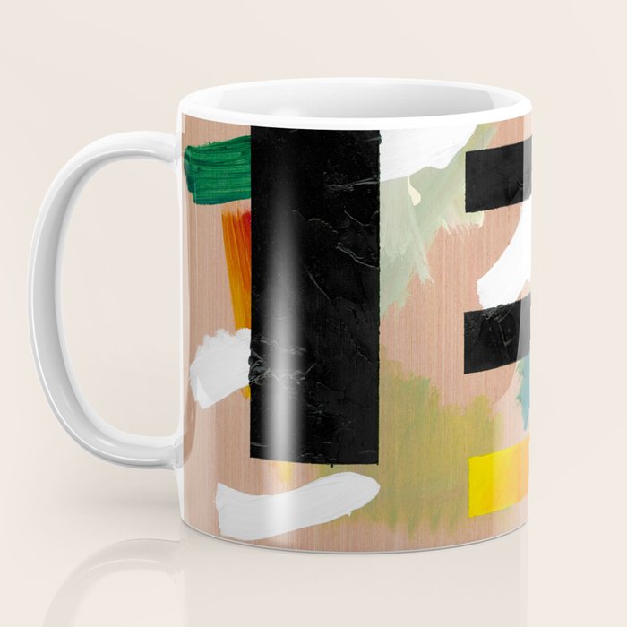 Untitled (Abstract Composition 2017018) Coffee Mug Gallery Image 3
