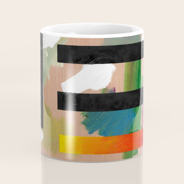 Untitled (Abstract Composition 2017018) Coffee Mug Gallery Image 4