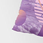 Vaporwave sky 4 / Palmtree / 80s / 90s / aesthetic Pillow Sham Gallery Image 4