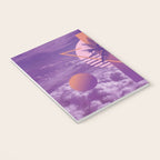 Vaporwave sky 4 / Palmtree / 80s / 90s / aesthetic Notebook Gallery Image 3