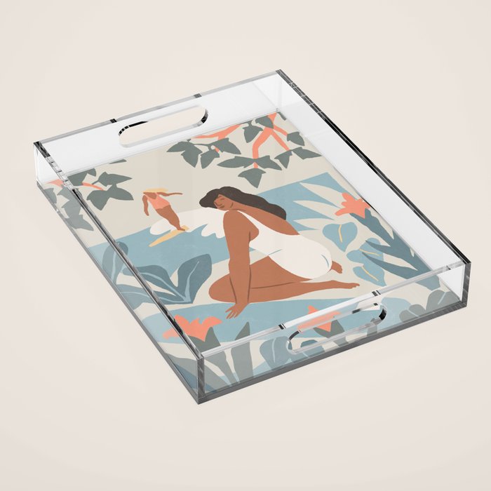 Island Breeze Acrylic Tray Gallery Image 1