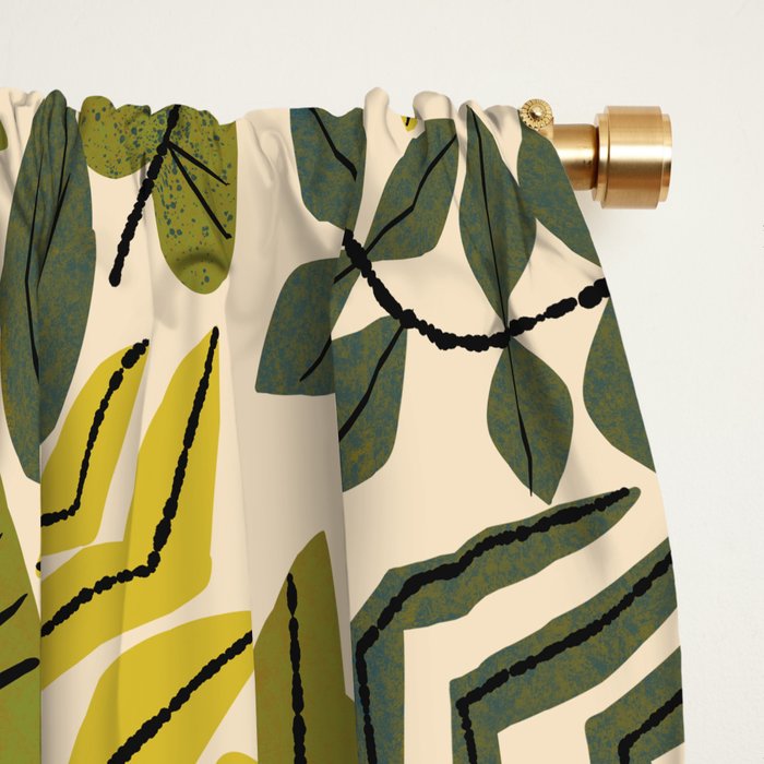 Leaf Collection Window Curtain Gallery Image 2