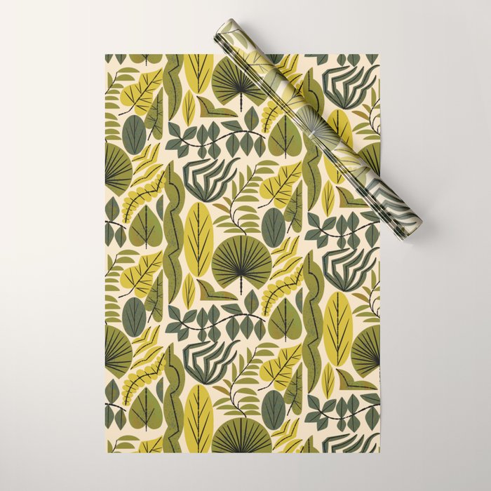 Leaf Collection Wrapping Paper Gallery Image 1