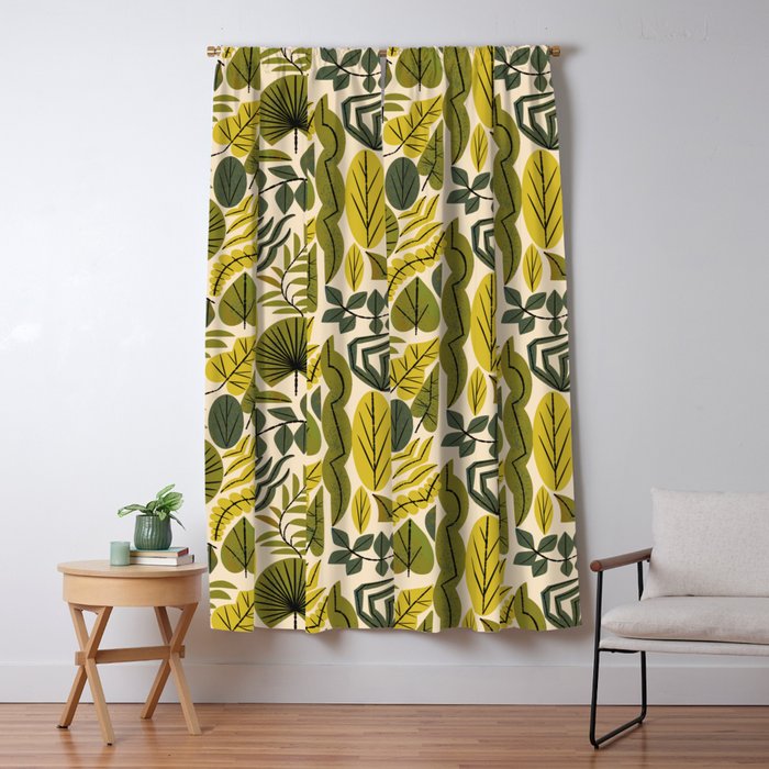 Leaf Collection Window Curtain Gallery Image 1