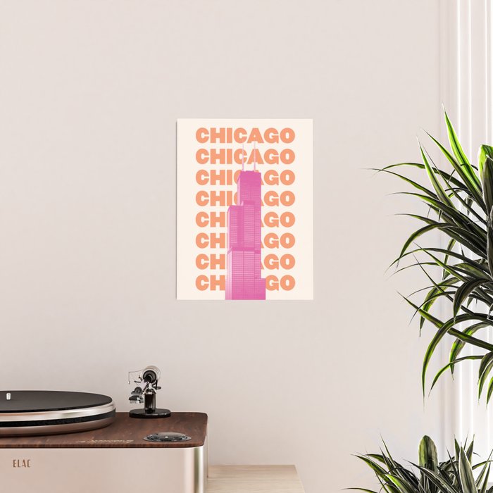 Chicago Willis Tower Poster Gallery Image 2