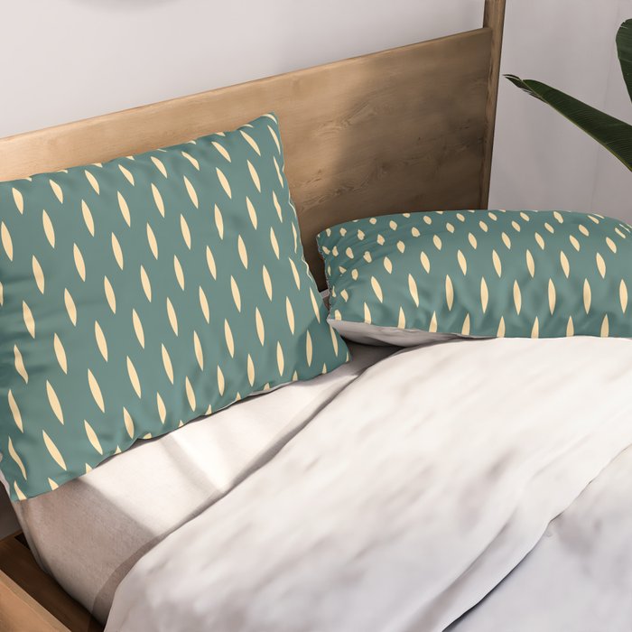 Minimalist Dash Pattern Casvani Pillow Sham Gallery Image 2