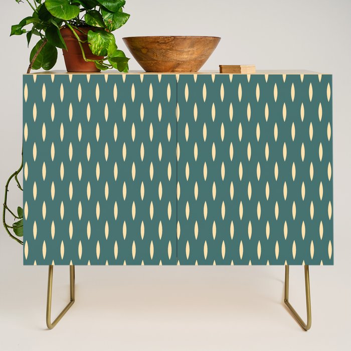 Minimalist Dash Pattern Casvani Credenza Gallery Image 1