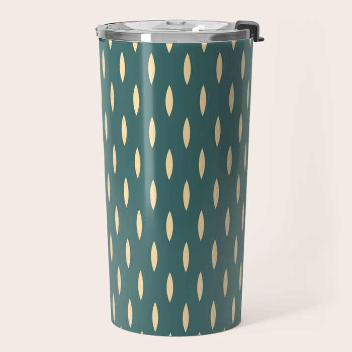 Minimalist Dash Pattern Casvani Travel Mug Gallery Image 2