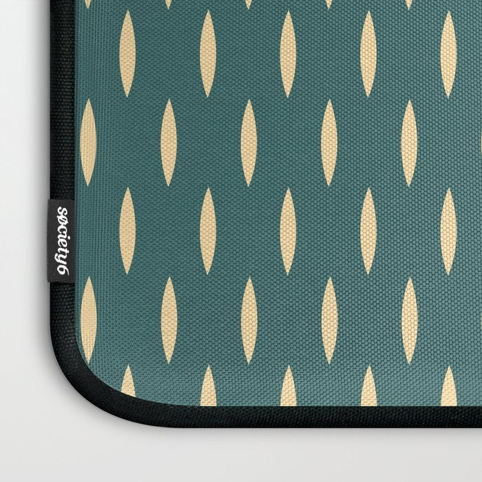 Minimalist Dash Pattern Casvani Laptop Sleeve Gallery Image 3