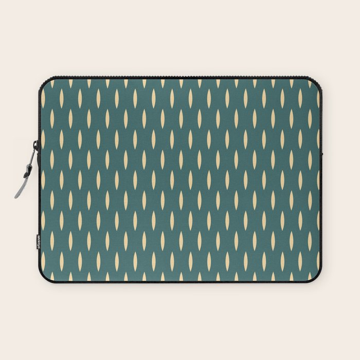 Minimalist Dash Pattern Casvani Laptop Sleeve Gallery Image 1