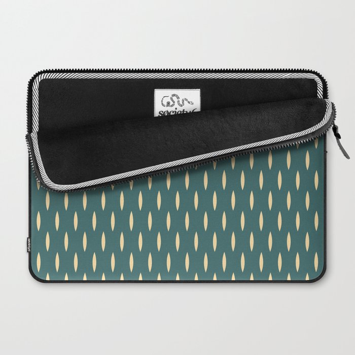 Minimalist Dash Pattern Casvani Laptop Sleeve Gallery Image 2